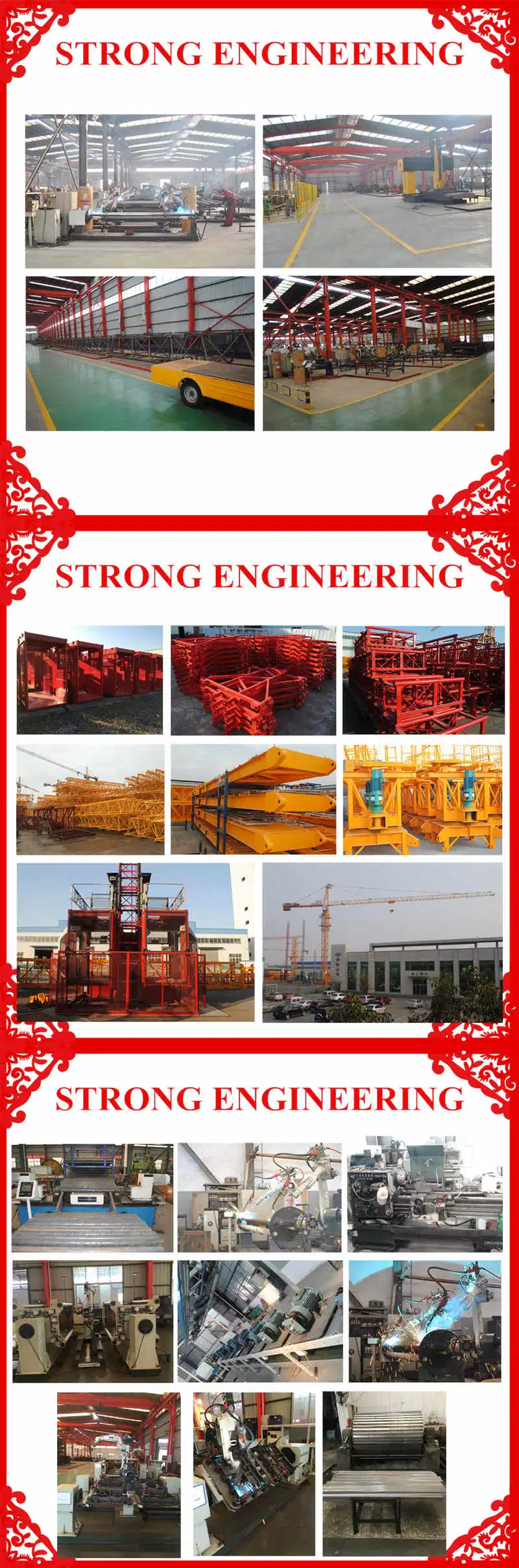 Construction Elevator Hoist and Spare Parts for Lifting
